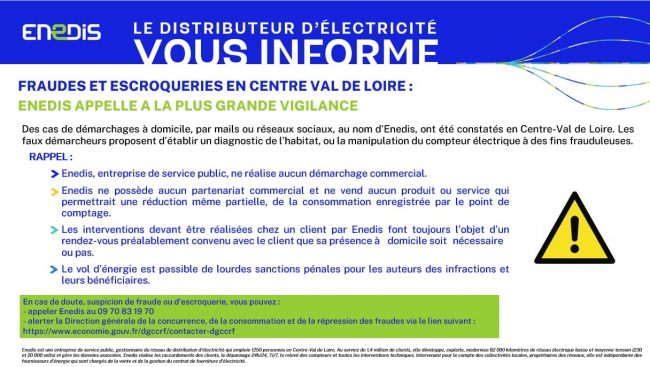 enedis fraude