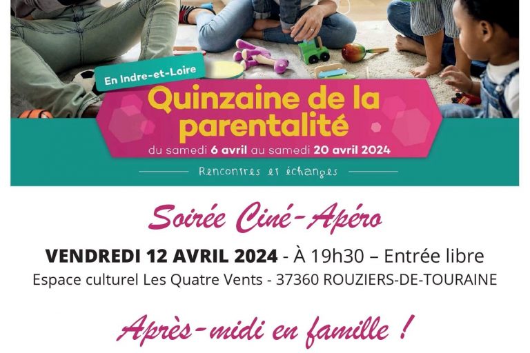 Flyer Quinzaine Parentalité 2024 affiche