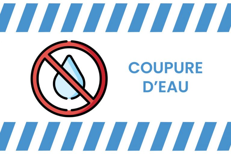 image coupure eau