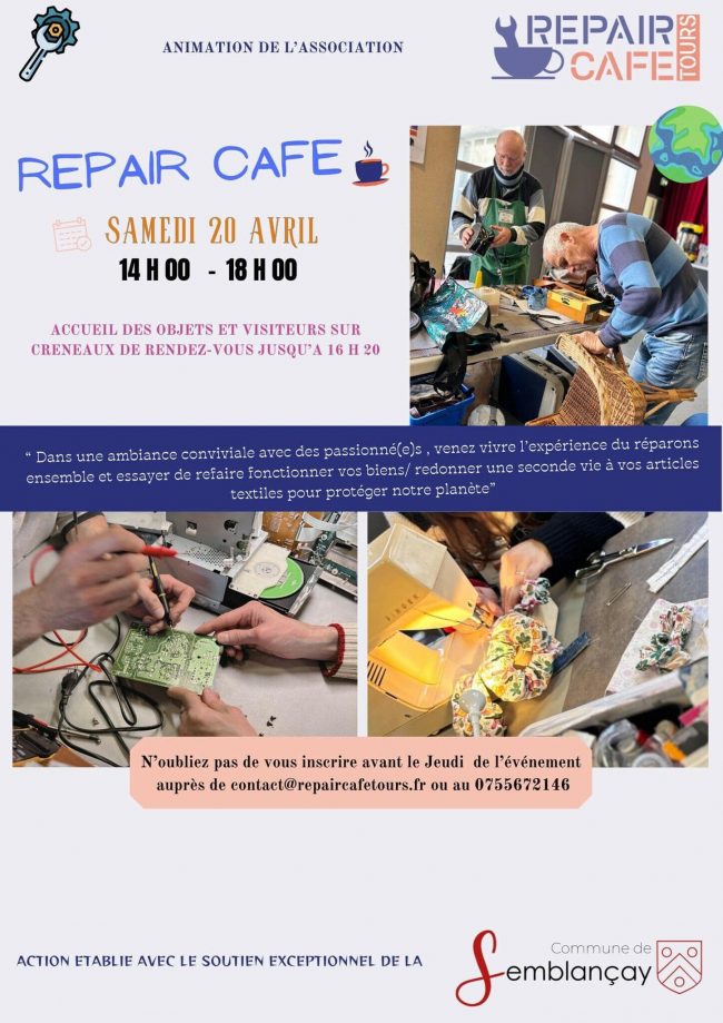 affiche repair café