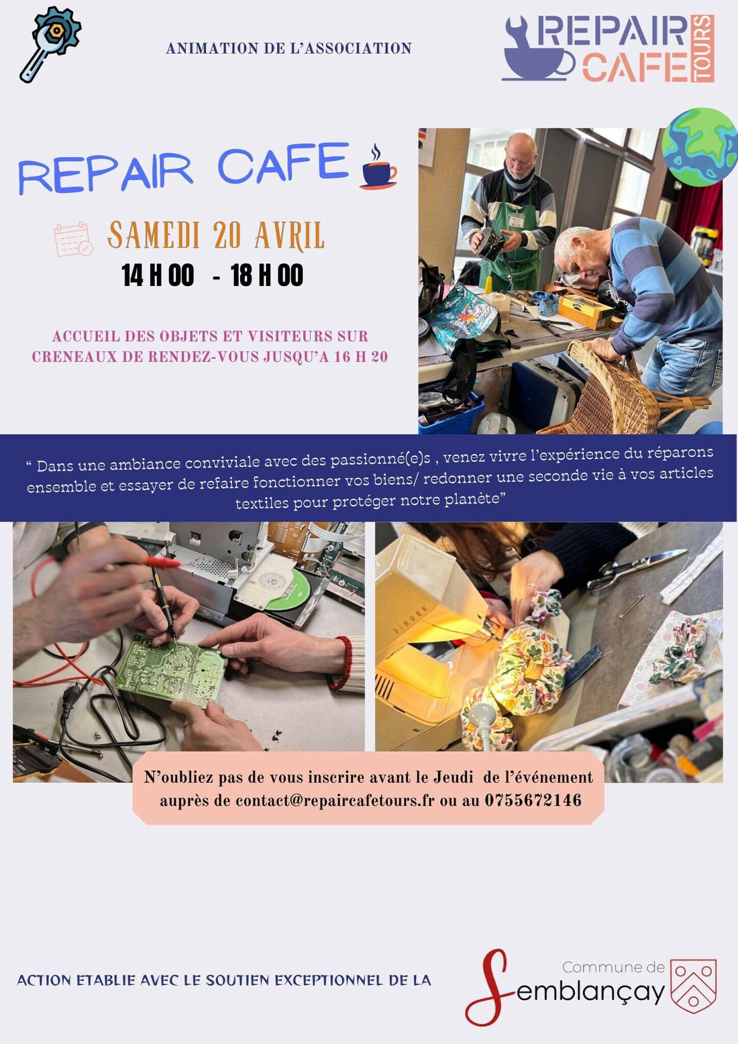 affiche repair café