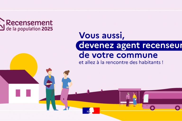 affiche agent recenseur