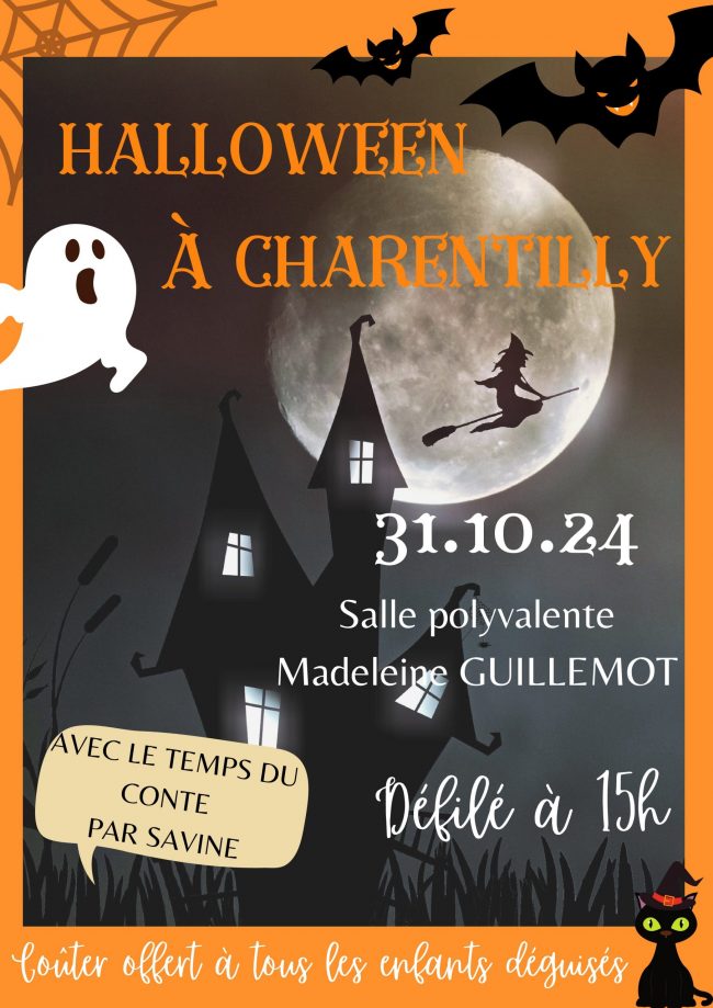 affiche halloween 2024