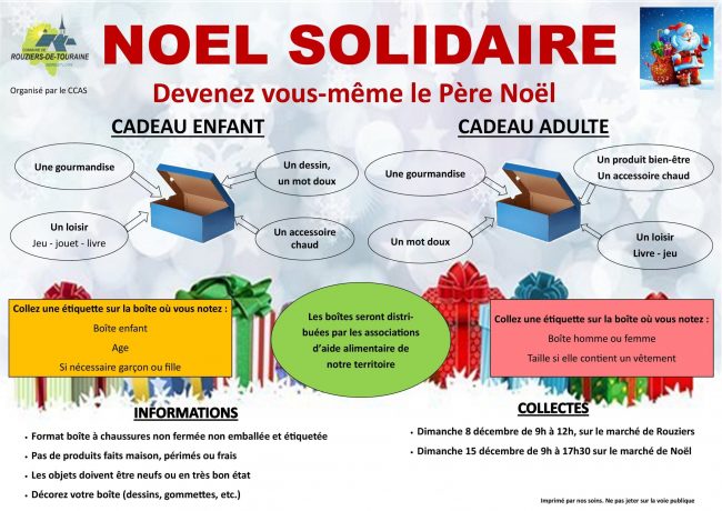 Noël solidaire A3 - 2024 Rouziers