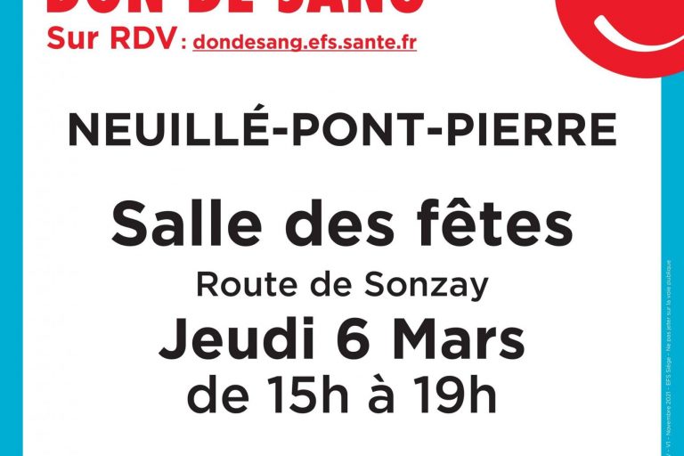 NEUILLE-PONT-PIERRE DON DU SANG 06.03.2025