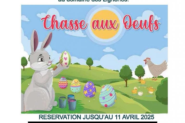 Chasse aux oeufs affiche APEC
