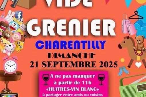 affiche vide grenier 21.09.2025