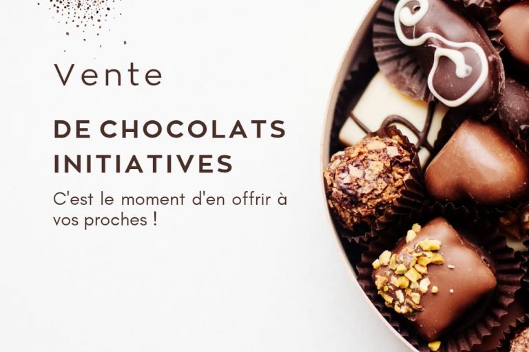 Affiche ventes chocolats APEC