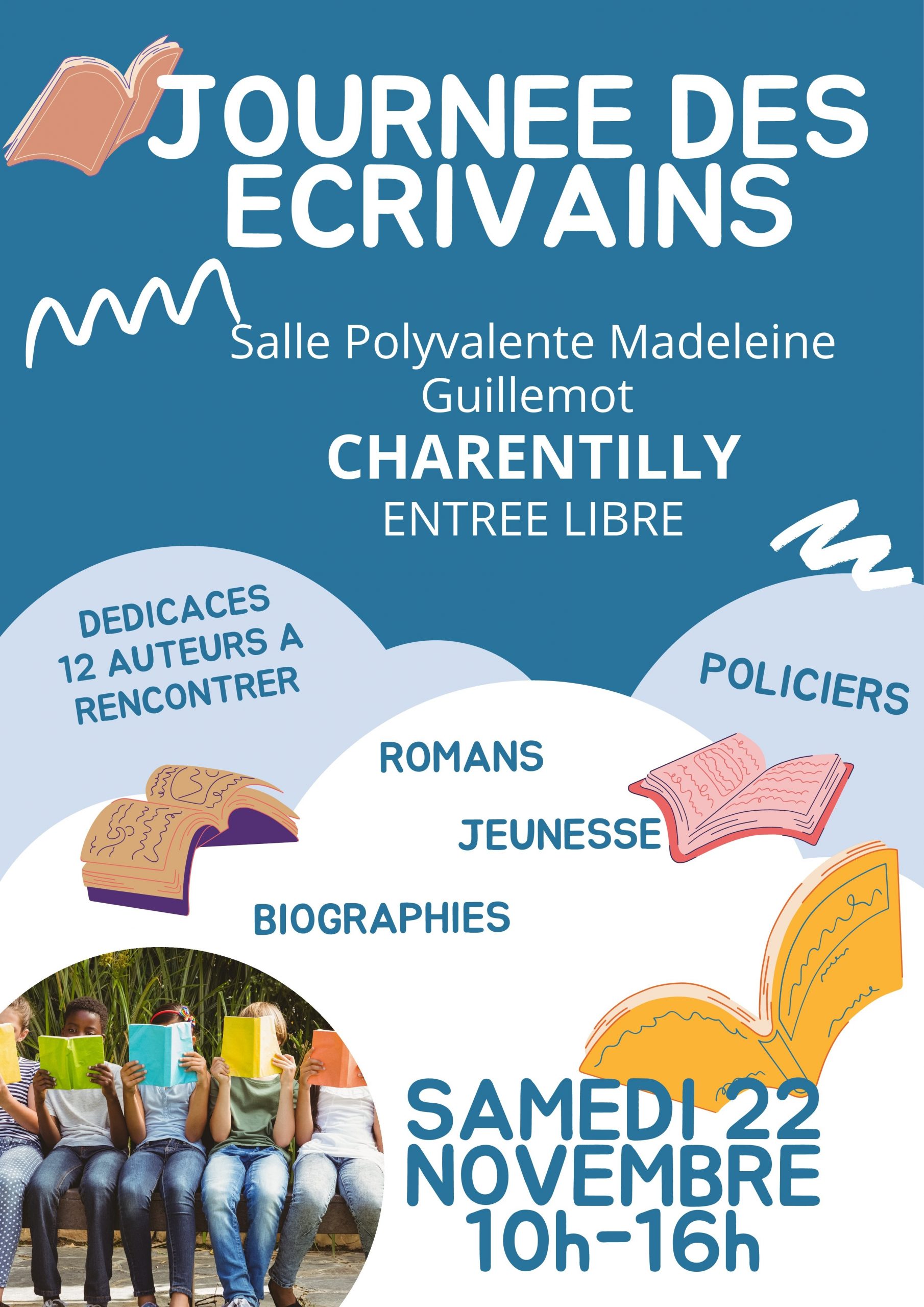 affiche journée des écrivains recto