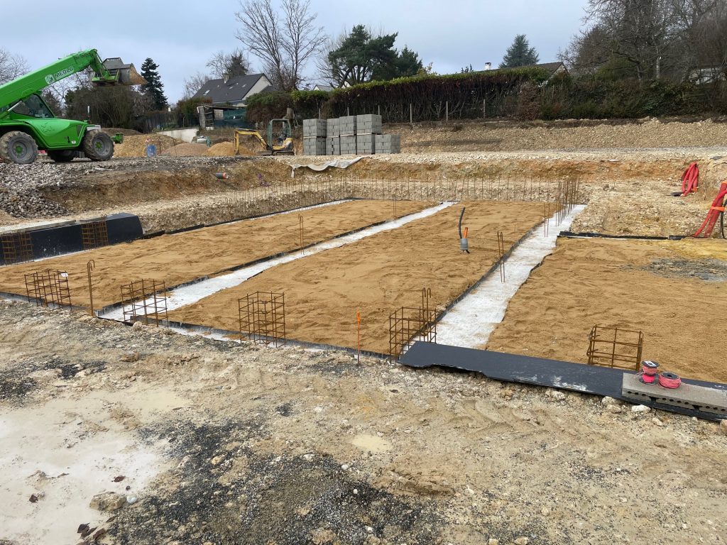 chantier 09.02.2026 fondations bâtiment commercial